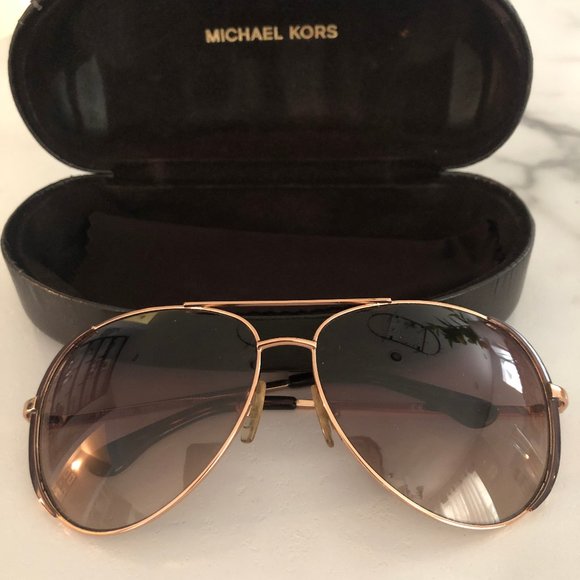 Michael Kors Aviator Sunglasses - Picture 4 of 4